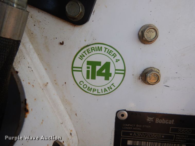 image for item KT9079 2013 Bobcat S650  skid steer loader