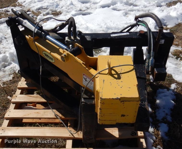 image for item KU9706 Sioux Steel Company skid steer post driver