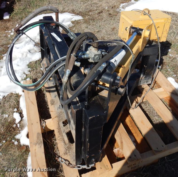 image for item KU9706 Sioux Steel Company skid steer post driver