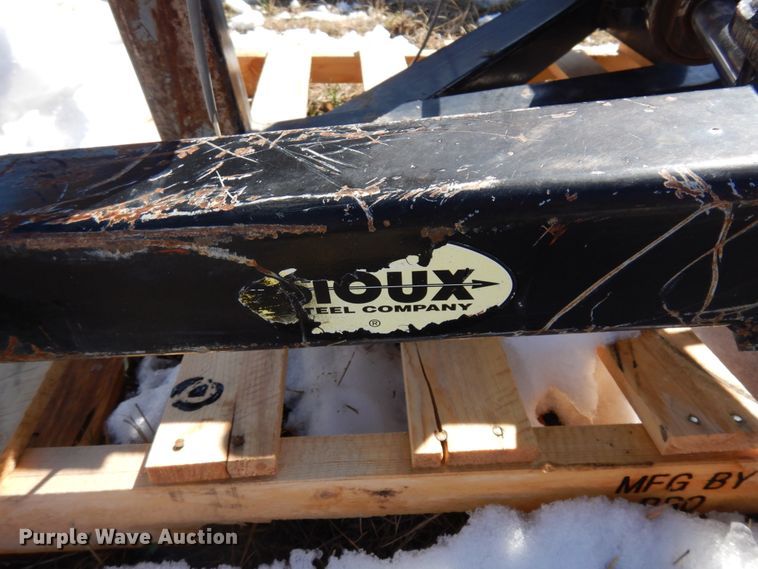 image for item KU9706 Sioux Steel Company skid steer post driver