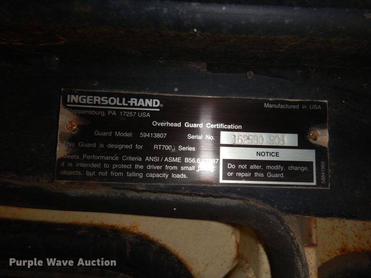 image for item MF9532 Ingersoll Rand RT-708H  forklift