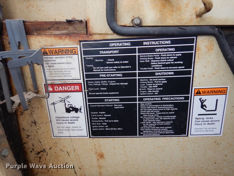 image for item MF9532 Ingersoll Rand RT-708H  forklift