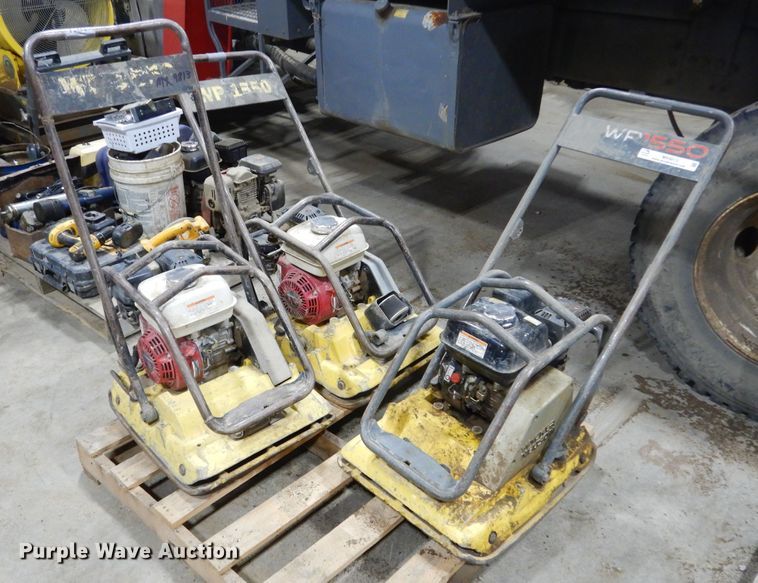image for item MX9813 (3) Wacker plate compactors