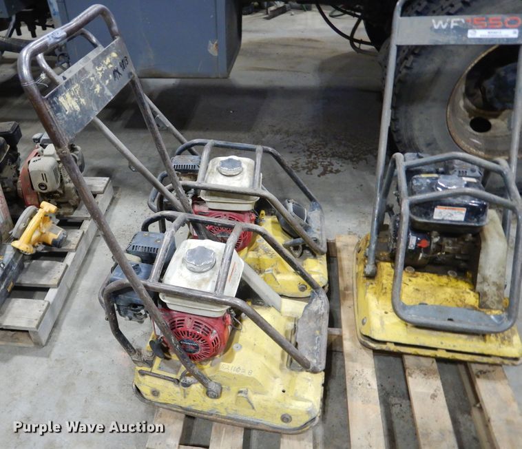 image for item MX9813 (3) Wacker plate compactors