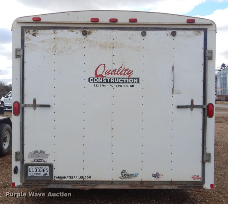 image for item MX9926 2008 Cargo Mate BL822TA2  enclosed cargo trailer