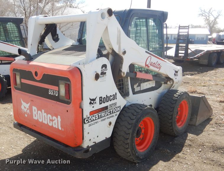 image for item MX9930 2015 Bobcat S570  skid steer loader