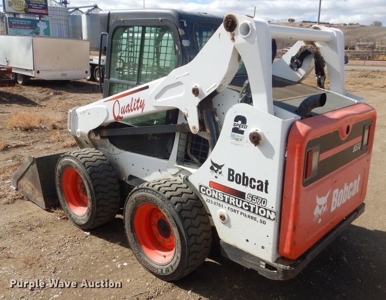 image for item MX9930 2015 Bobcat S570  skid steer loader