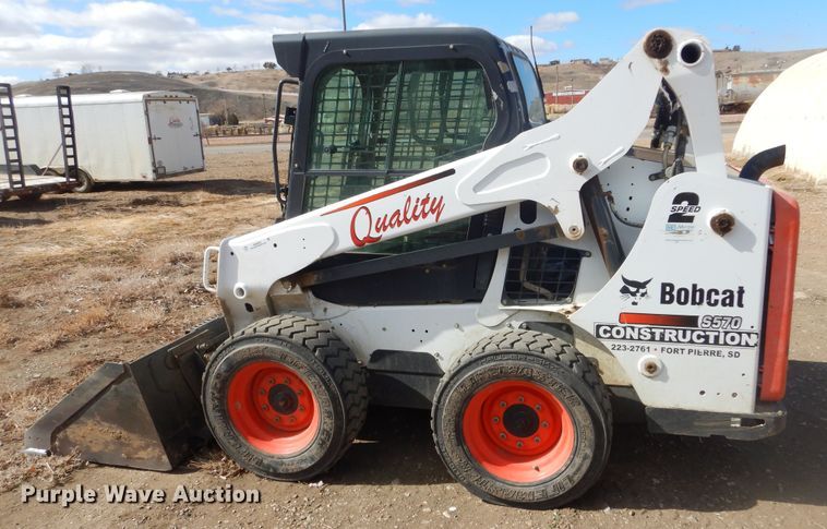 image for item MX9930 2015 Bobcat S570  skid steer loader