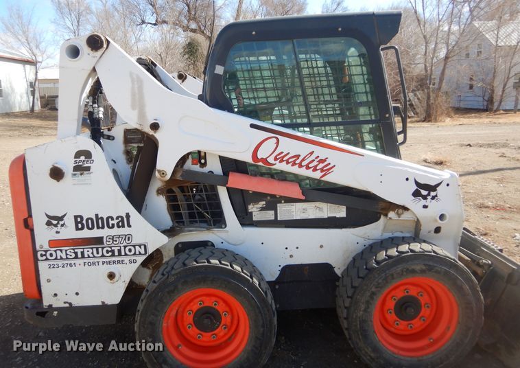 image for item MX9930 2015 Bobcat S570  skid steer loader