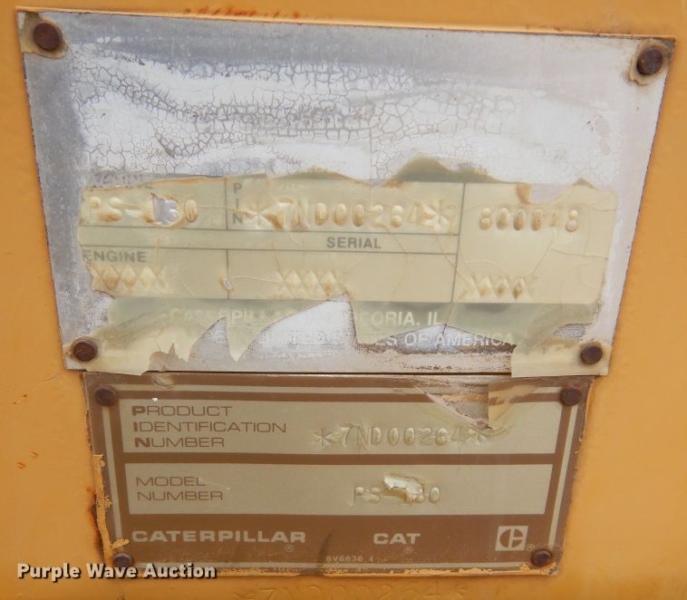 image for item MX9955 Caterpillar PS-180  pneumatic roller