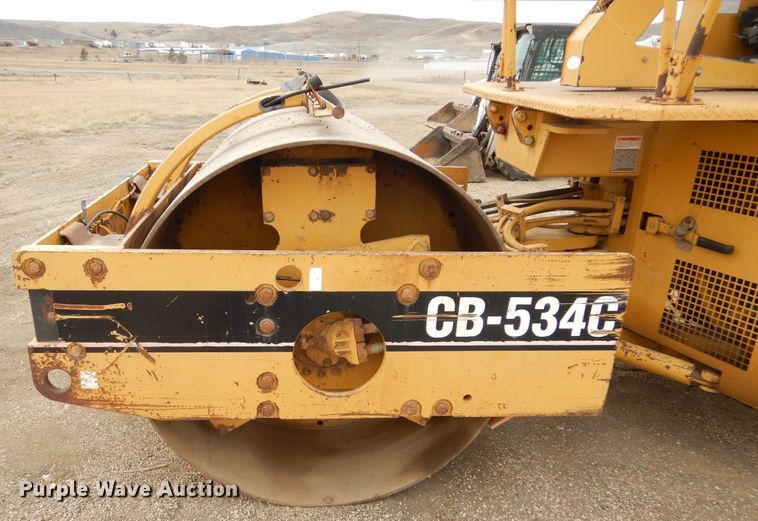 image for item MX9965 1998 Caterpillar CB 534C  double drum roller