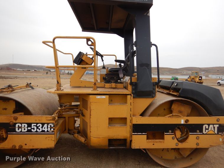 image for item MX9965 1998 Caterpillar CB 534C  double drum roller