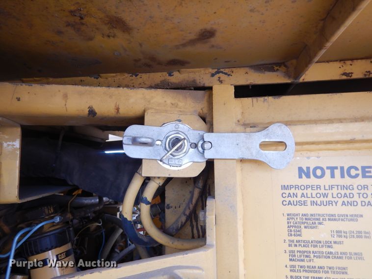 image for item MX9965 1998 Caterpillar CB 534C  double drum roller