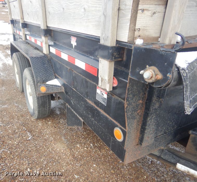 image for item MX9978 2016 PJ  dump trailer