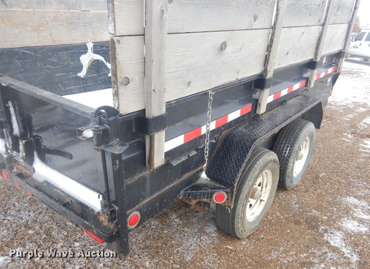 image for item MX9978 2016 PJ  dump trailer