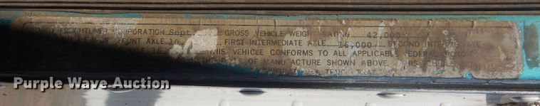 image for item MX9980 1973 Freightliner  semi truck