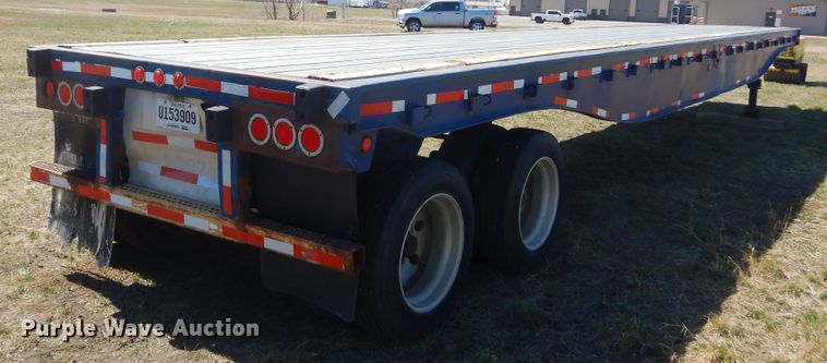 image for item MX9981 1997 Utility  flatbed trailer