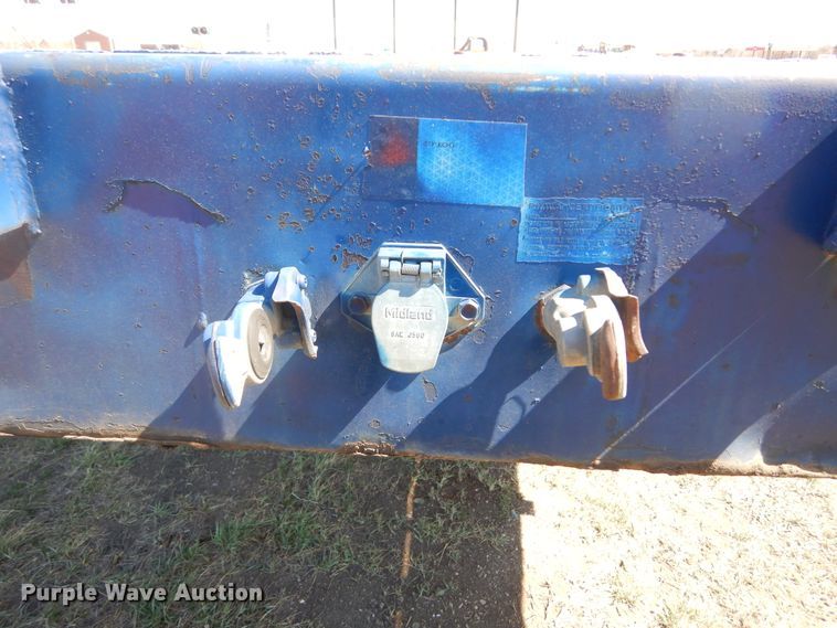 image for item MX9981 1997 Utility  flatbed trailer