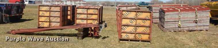 image for item MX9982 Approximately 2,557 Symons-Ellis concrete forms