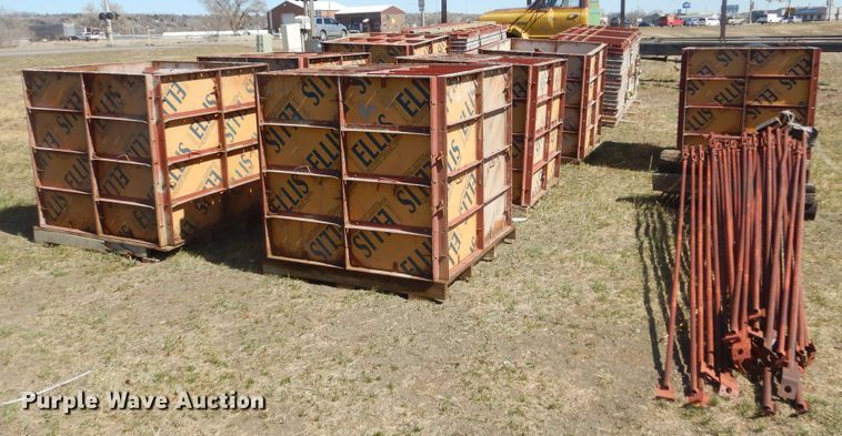 image for item MX9982 Approximately 2,557 Symons-Ellis concrete forms