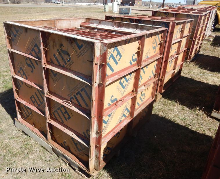 image for item MX9982 Approximately 2,557 Symons-Ellis concrete forms