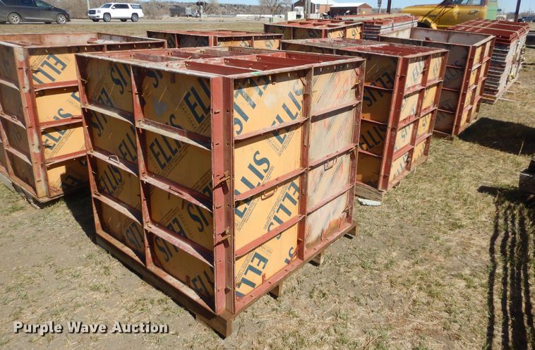 image for item MX9982 Approximately 2,557 Symons-Ellis concrete forms