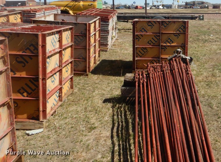 image for item MX9982 Approximately 2,557 Symons-Ellis concrete forms