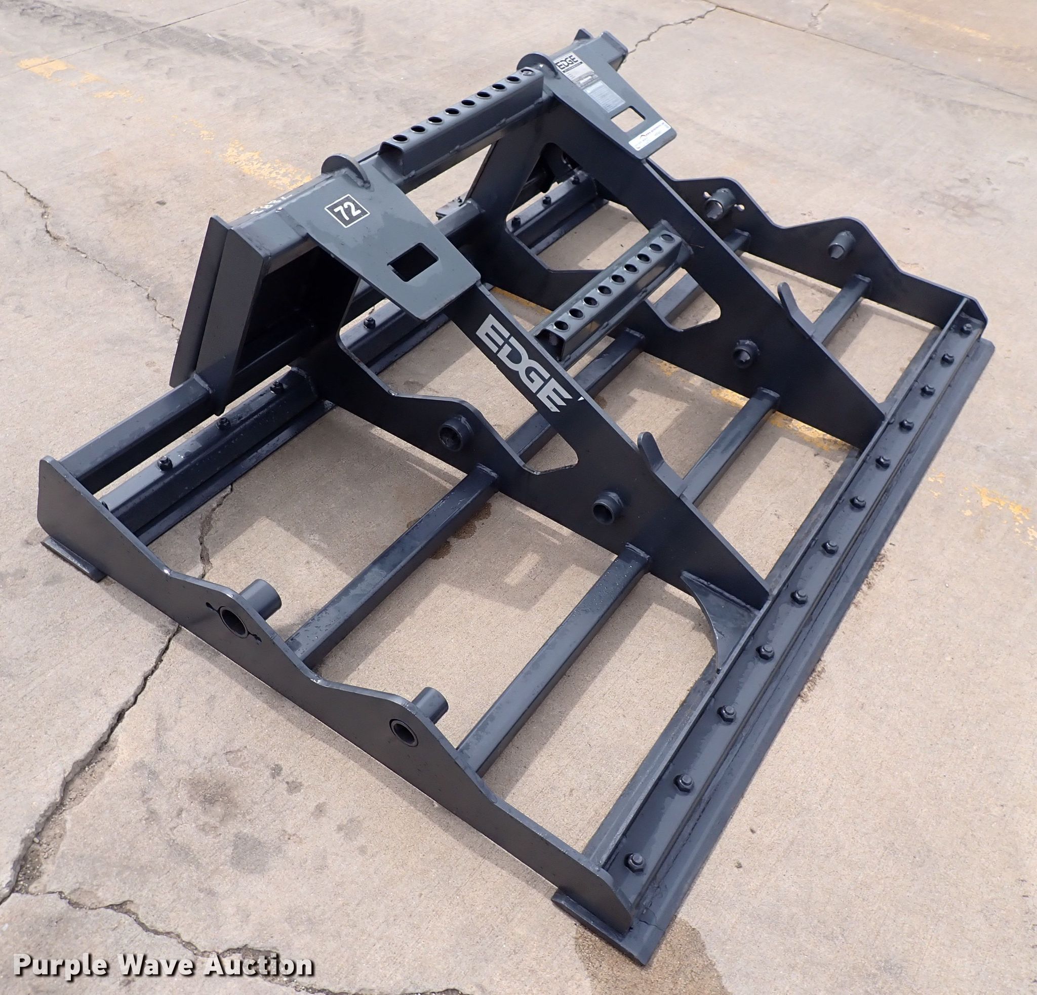 Edge 500785 72" W skid steer land leveler in Wichita, KS Item HR9811