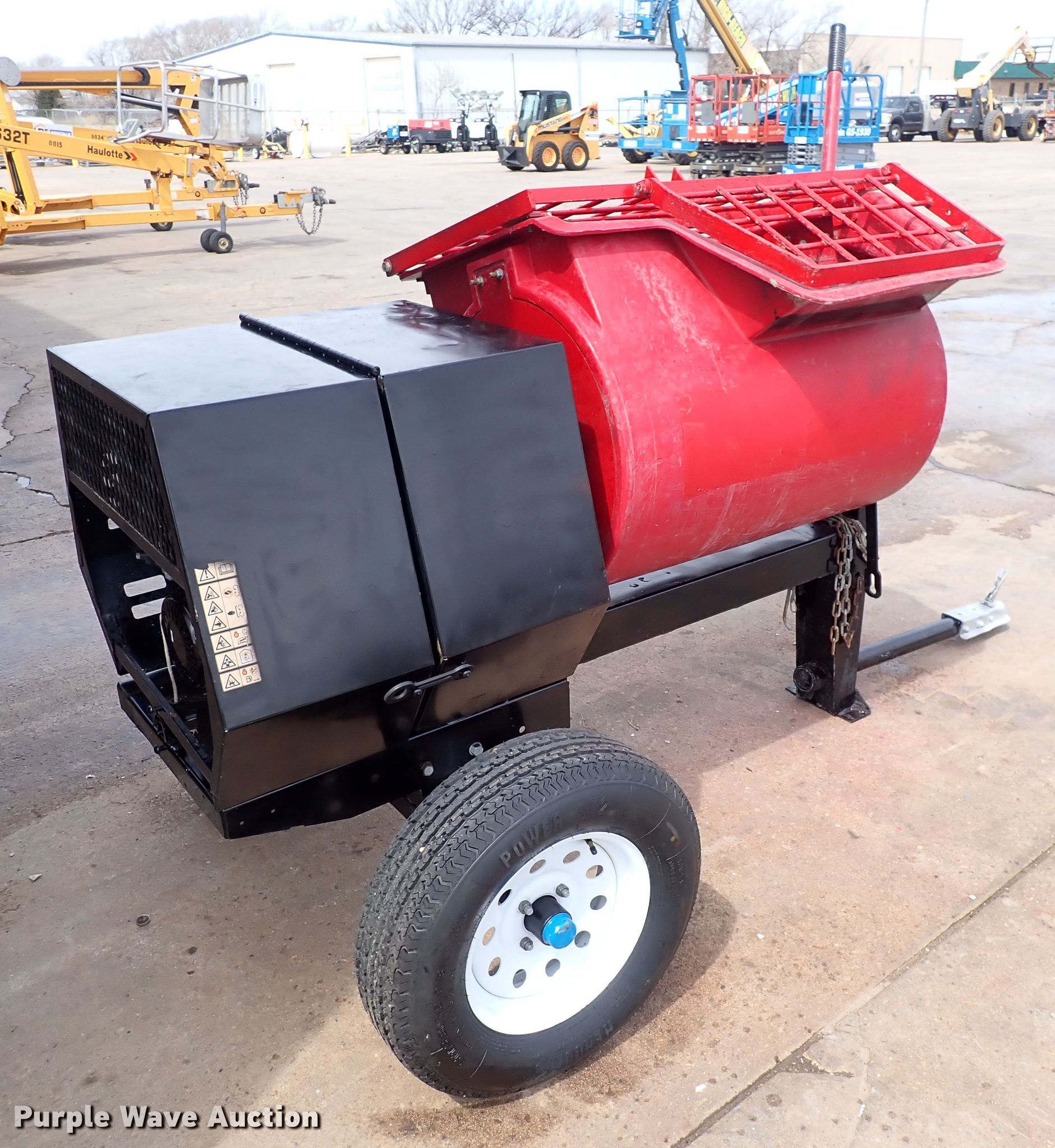2015 Toro mortar mixer in Wichita, KS Item HR9819 for sale Purple Wave