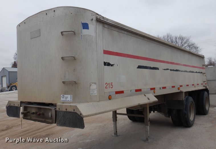 image for item DK4350 2005 Travis  end dump trailer