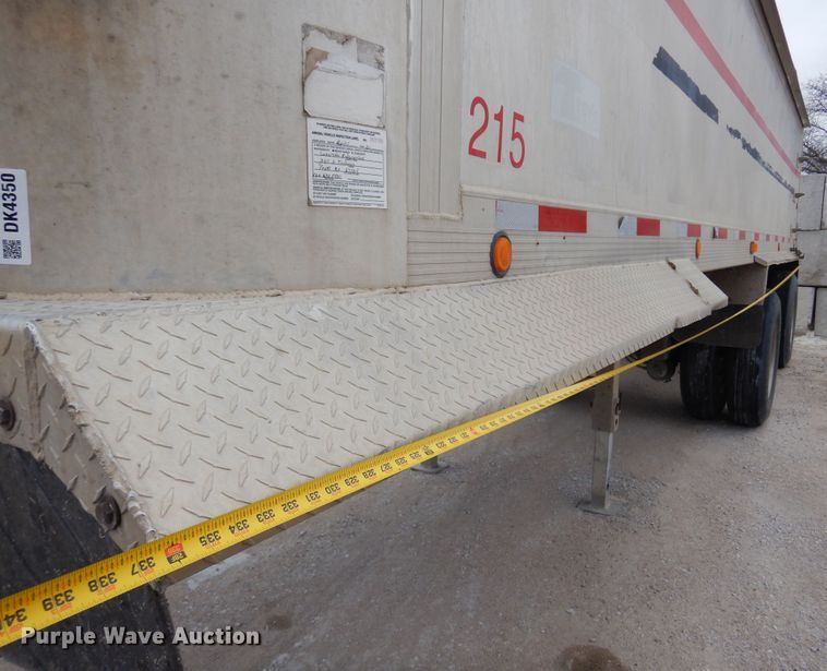 image for item DK4350 2005 Travis  end dump trailer