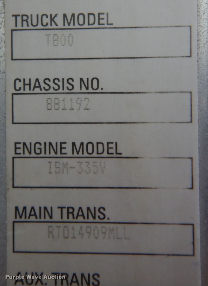 image for item DK4351 2001 Kenworth T800  ready mix truck