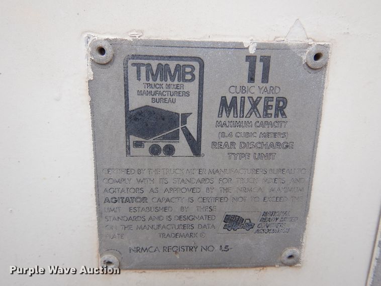 image for item DK4352 1999 Kenworth W900  ready mix truck