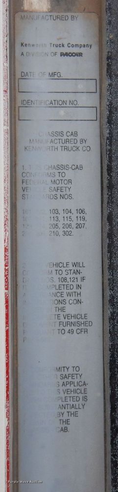 image for item DK4352 1999 Kenworth W900  ready mix truck