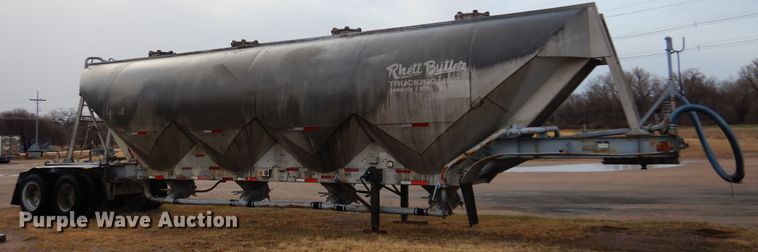 image for item DK4356 1981 Fruehauf  pneumatic dry bulk trailer