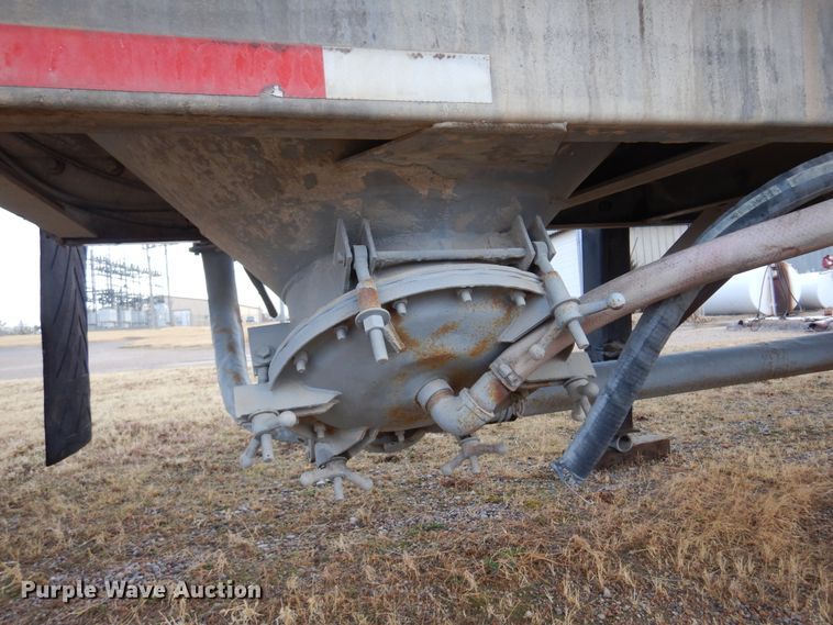 image for item DK4356 1981 Fruehauf  pneumatic dry bulk trailer