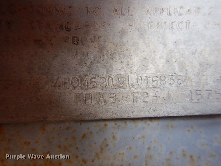 image for item DK4356 1981 Fruehauf  pneumatic dry bulk trailer