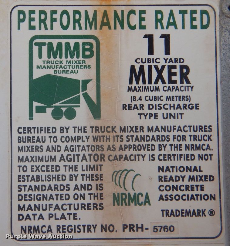 image for item DK7262 2014 Kenworth W900  ready mix truck