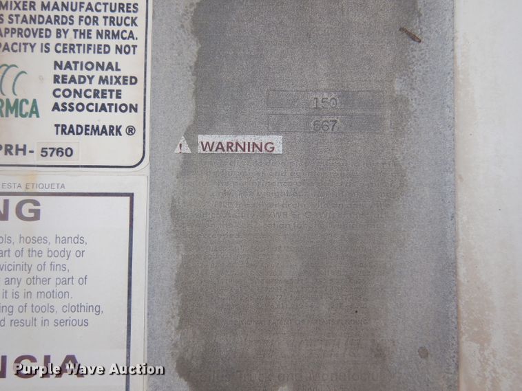 image for item DK7262 2014 Kenworth W900  ready mix truck