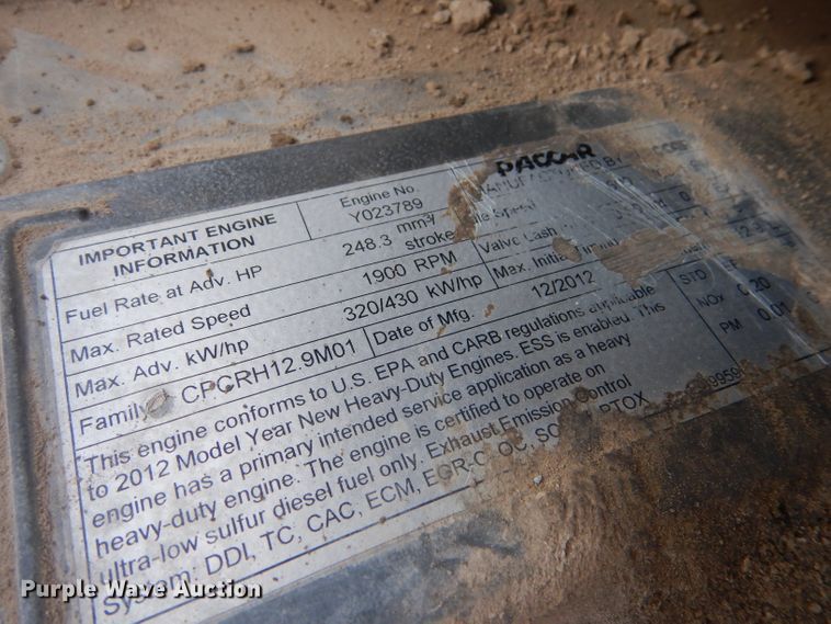 image for item DK7262 2014 Kenworth W900  ready mix truck