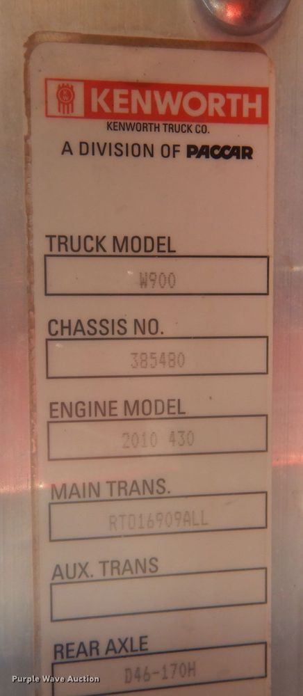 image for item DK7262 2014 Kenworth W900  ready mix truck