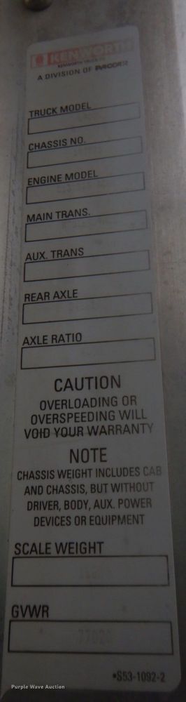 image for item DN1445 2006 Kenworth W900S  ready mix truck