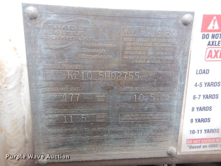 image for item DN1446 2005 Kenworth W900S  ready mix truck