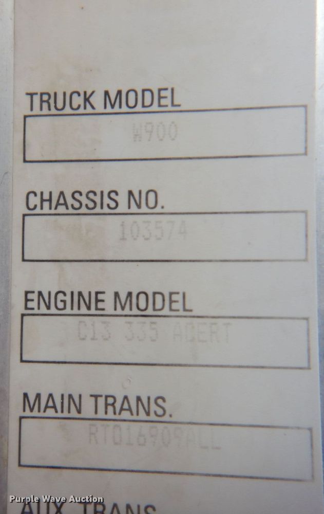 image for item DN1446 2005 Kenworth W900S  ready mix truck