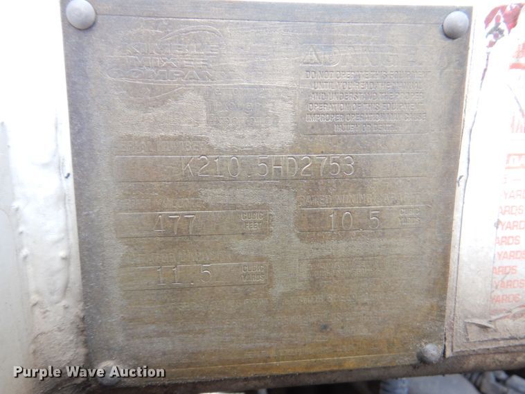 image for item DN1447 2005 Kenworth W900S  ready mix truck