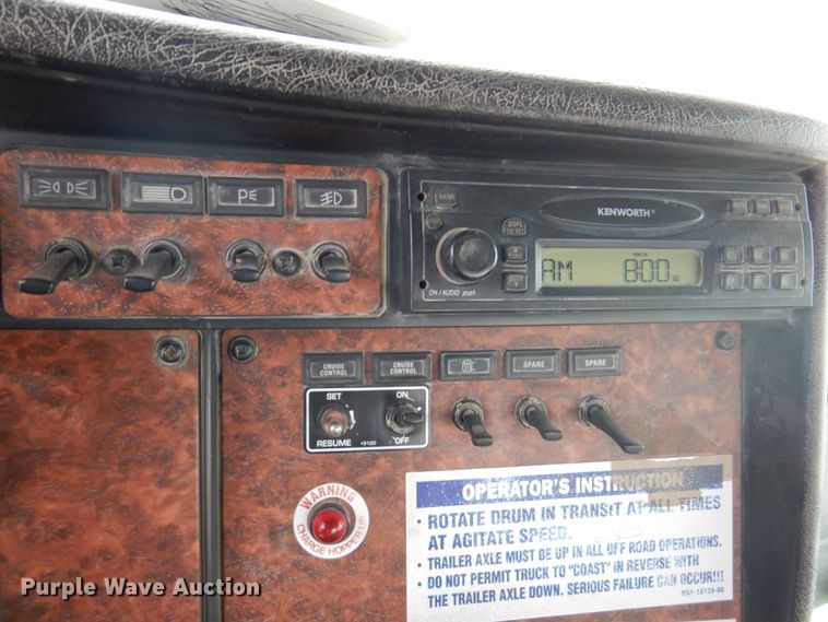 image for item DN1448 2005 Kenworth W900  ready mix truck