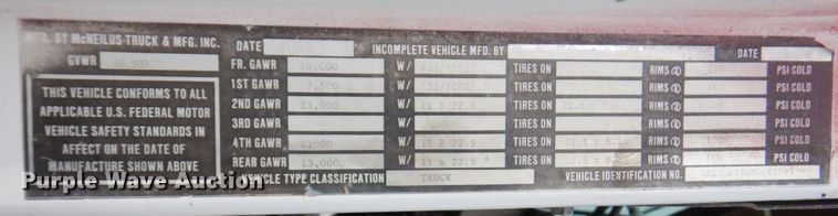 image for item DN1450 1991 International Paystar F5070  ready mix truck