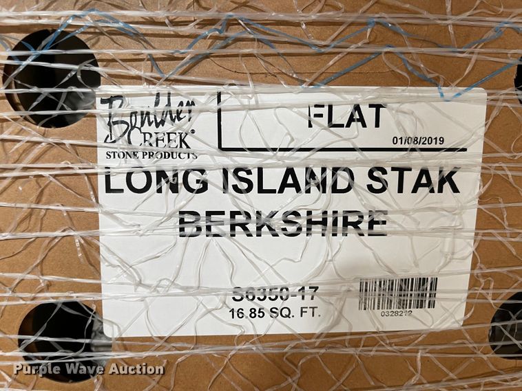 image for item FV9338 (47) boxes of Berkshire accent stones