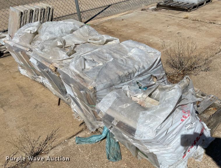 image for item FV9357 (6) pallets of Unilok Riven stone pavers