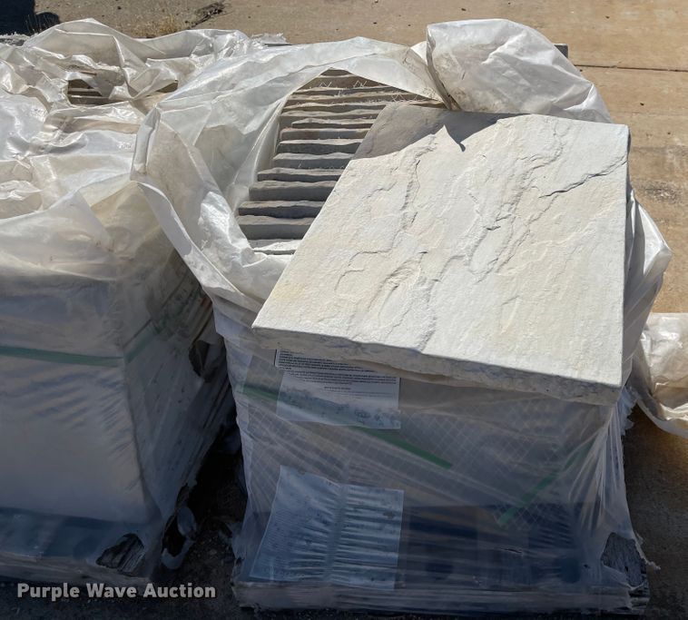 image for item FV9357 (6) pallets of Unilok Riven stone pavers